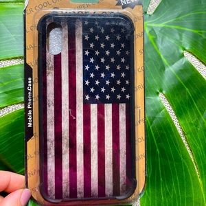 iPhone XR PROTECTIVE Case Old USA flag America